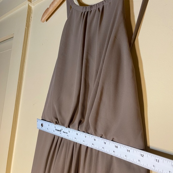 Show Me Your MuMu Taupe Maxi Dress - Picture 12 of 12